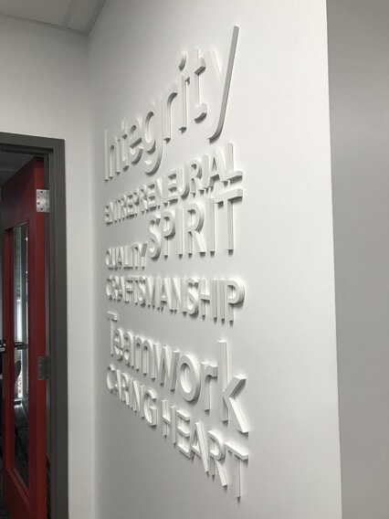 Dimensional Lettering